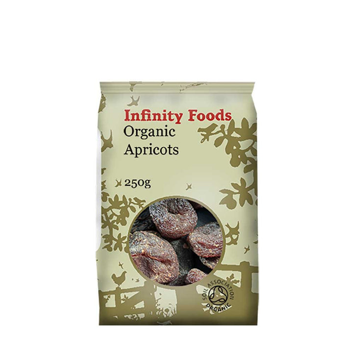 INFINITY Organic Apricots Whole 250g