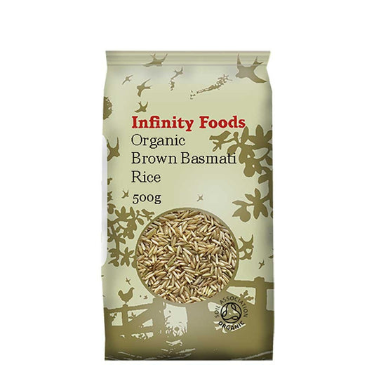 INFINITY Organic Brown Basmati Rice 500g