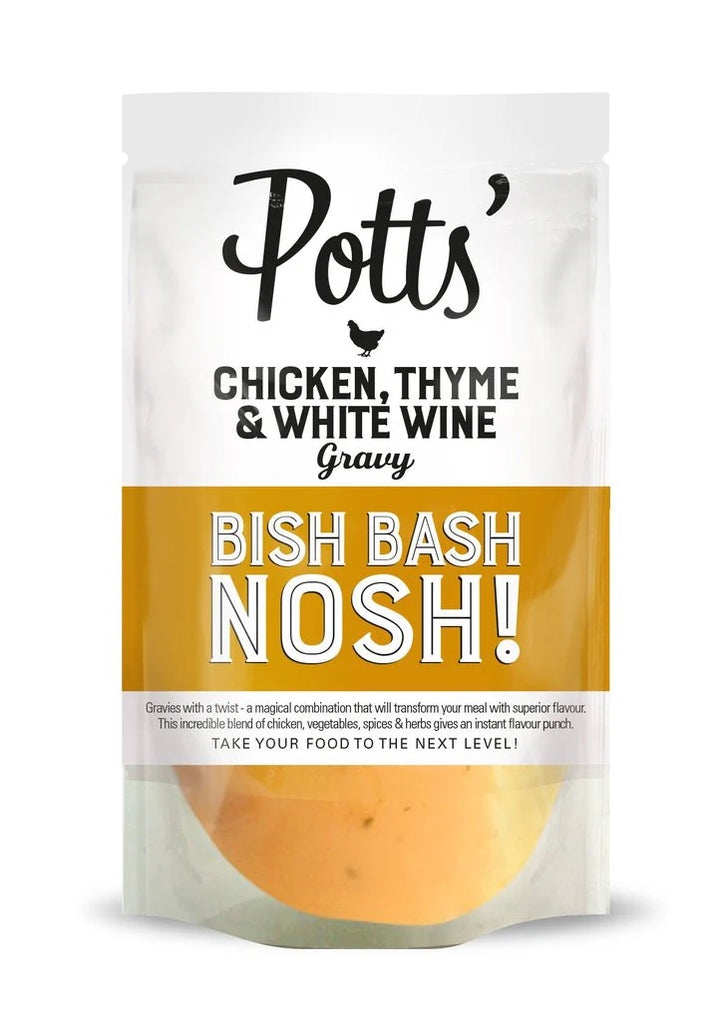 POTTS Chicken, Thyme & White Wine Gravy 350g