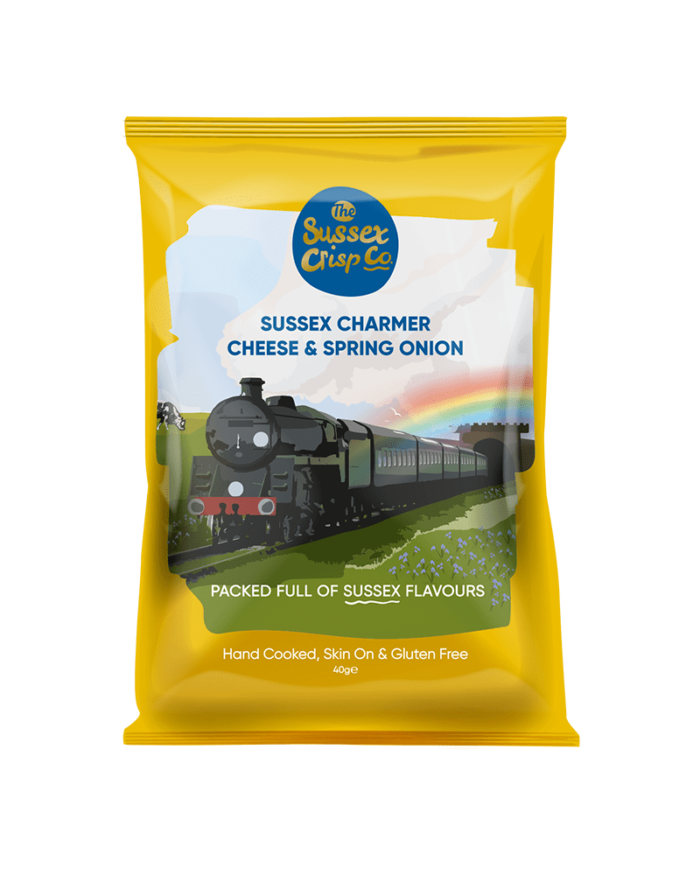 SUSSEX CRISP Cheese & Spring Onion