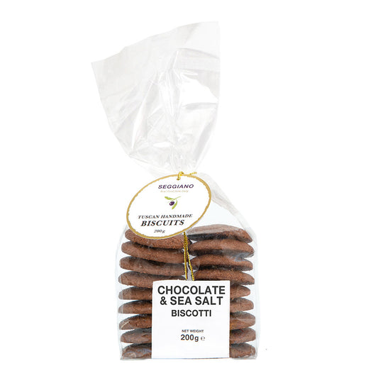 SEGGIANO Sea Salt & Chocolate Biscuits 200g