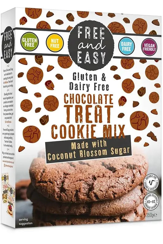 FREE & EASY Chocolate Treat Cookie Mx 350g