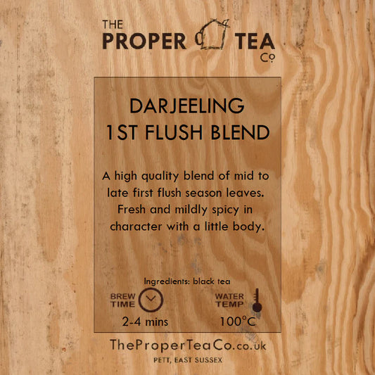 PROPER TEA Darjeeling 1st Flush Leaf Blend