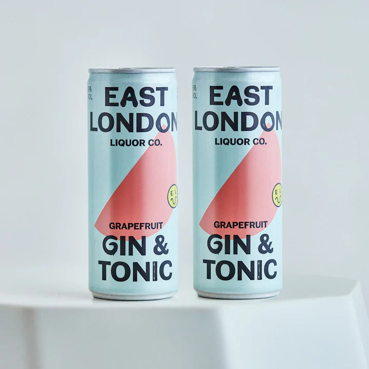 EAST LONDON LIQUOR CO. Grapefruit Gin & Tonic 250ml