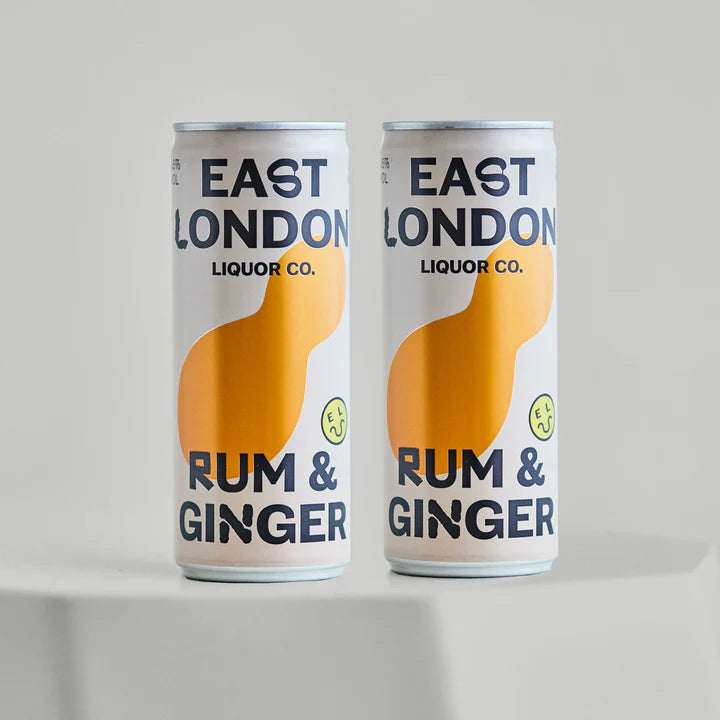 EAST LONDON LIQUOR CO. Rum & Ginger 250ml