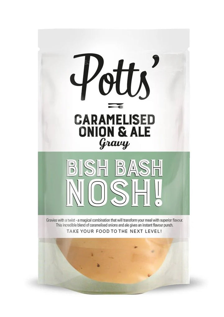 POTTS Caramelised Onion & Ale Gravy 350g