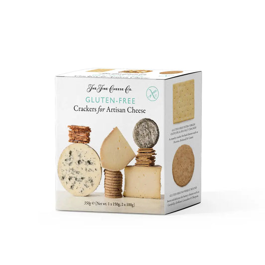 THE FINE CHEESE The Fine Cheese Co. Gluten-Free Cracker Selection Box 350g