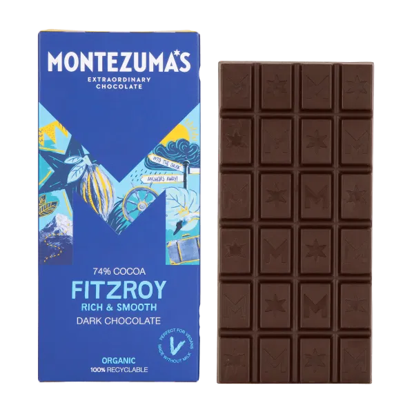 MONTEZUMAS Fitzroy 73% Dark Chocolate Bar 90g