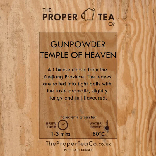 PROPER TEA Gunpowder Temple of Heaven