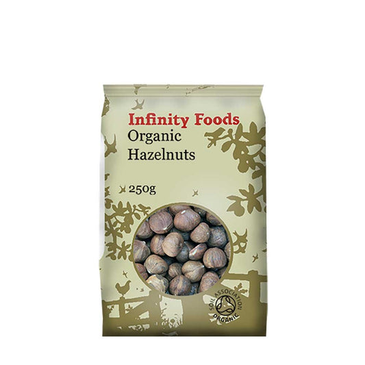 INFINITY Organic Hazelnuts 250g