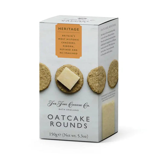 THE FINE CHEESE The Heritage Range: Oatcake Rounds 150g