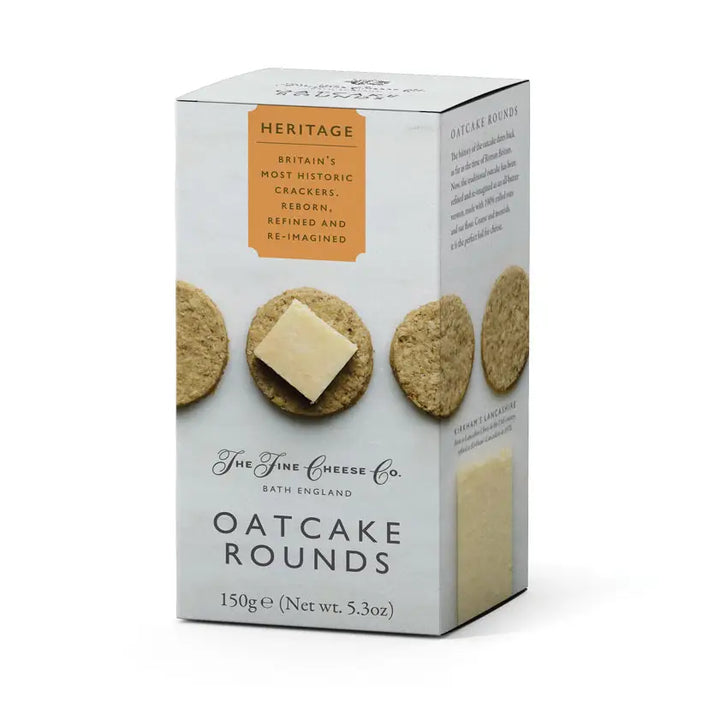 THE FINE CHEESE The Heritage Range: Oatcake Rounds 150g