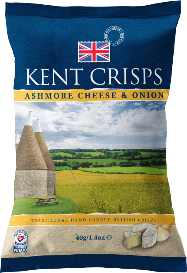 KENT CRISPS Ashmore Cheese & Onion 150g