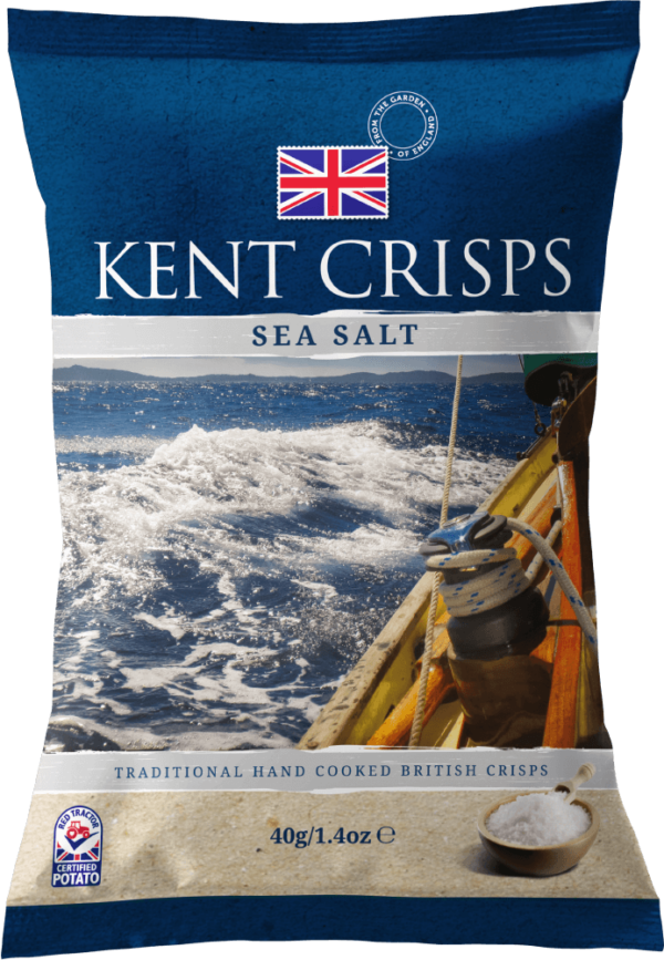 KENT CRISPS Sea Salt 150g