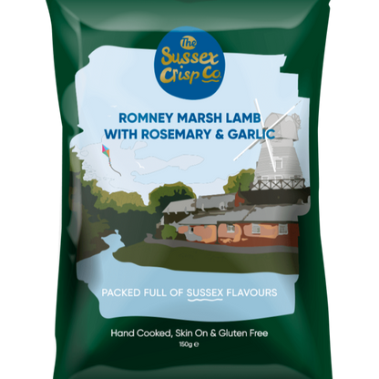 SUSSEX CRISP Lamb w/Rosemary & Garlic