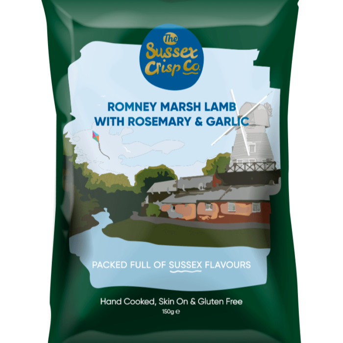 SUSSEX CRISP Lamb w/Rosemary & Garlic