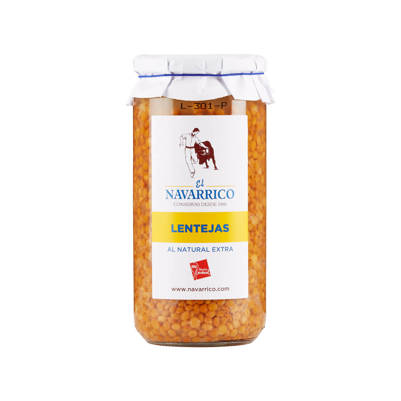 NAVARRICO lentils jar 700g