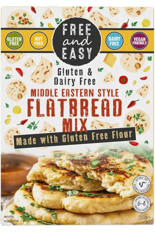 FREE & EASY Middle Eastern Flatbread Mix GF 250g