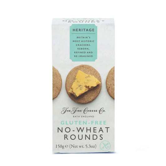 THE FINE CHEESE The Heritage Range: Gluten-Free No-Wheat Rounds 150g