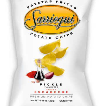SARRIEGUI Pickle Flavour Potato Chips 125g