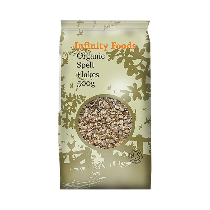 INFINITY Organic Spelt Flakes 500g