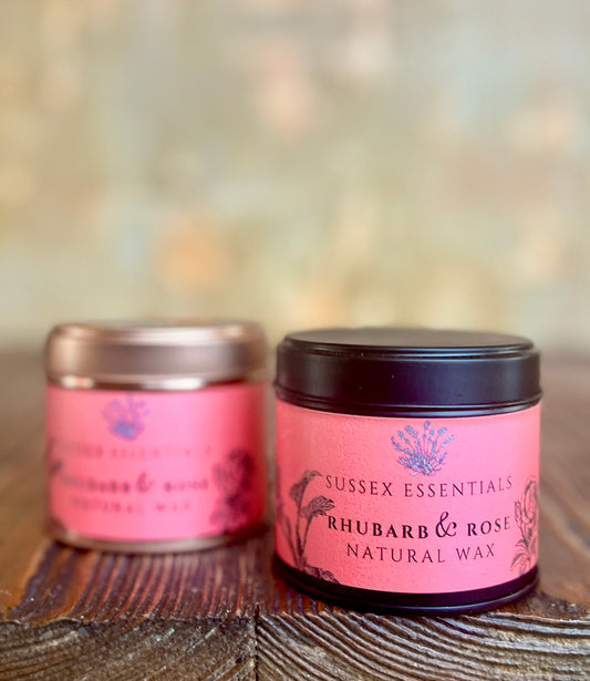 Rhubarb & Rose Candle