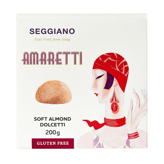 SEGGIANO Amaretti Soft Almond Biscuits 200g