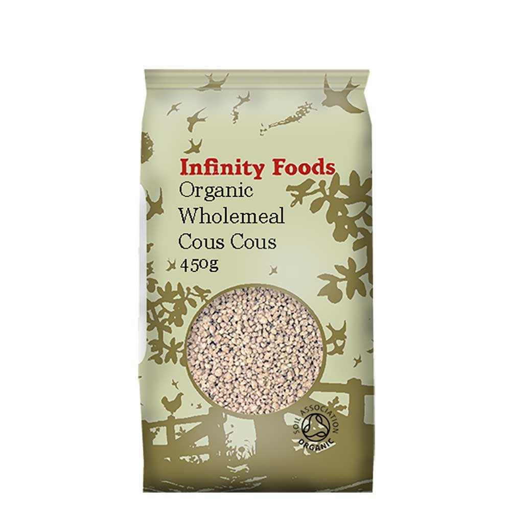INFINITY Organic Wholemeal Couscous - Italy 450g